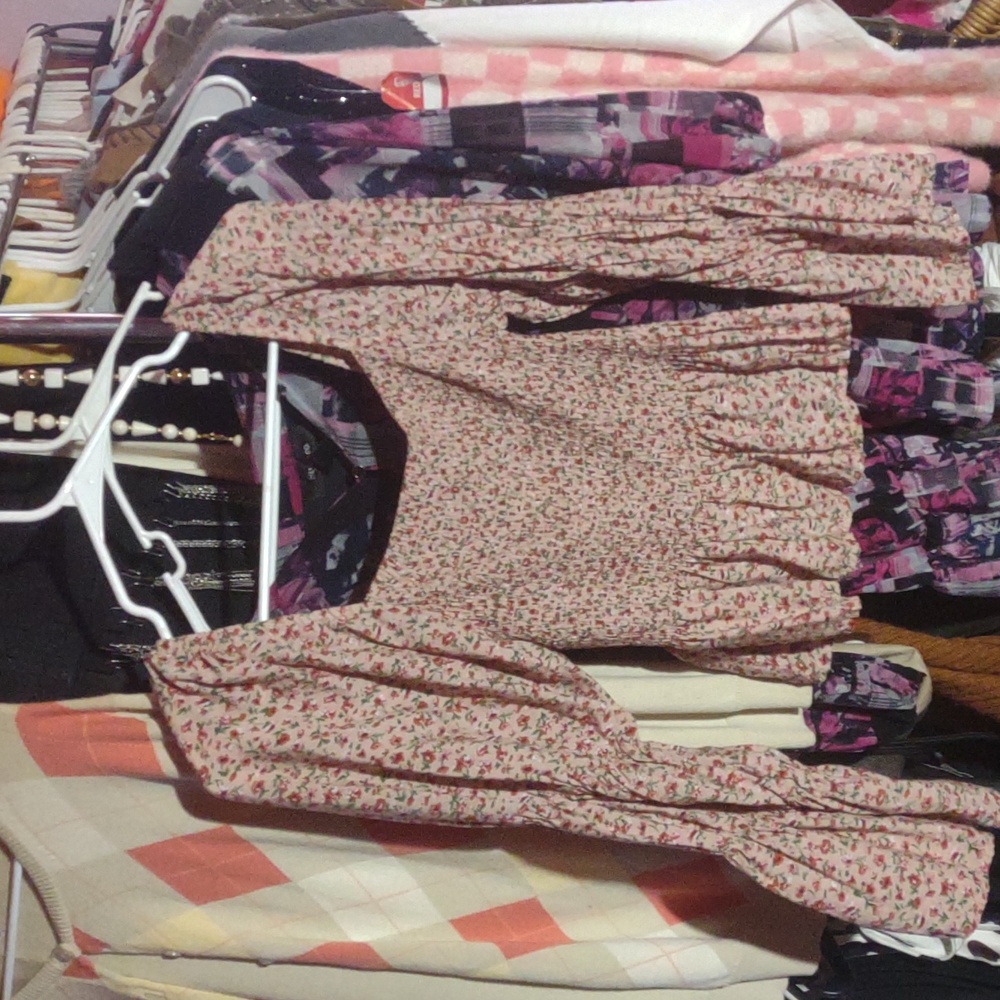 Floral Smocked Blouse